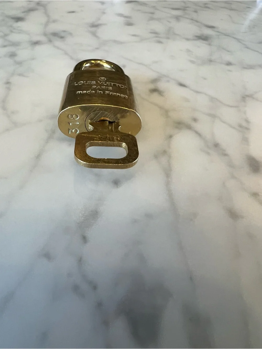 Louis Vuitton lock and key #318